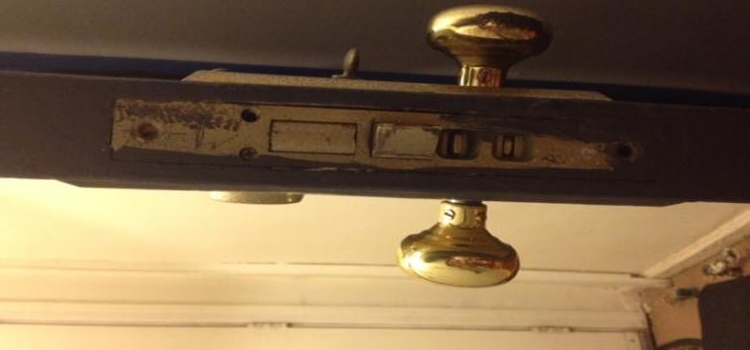 Old Mortise Lock Replacement in University of California Davis